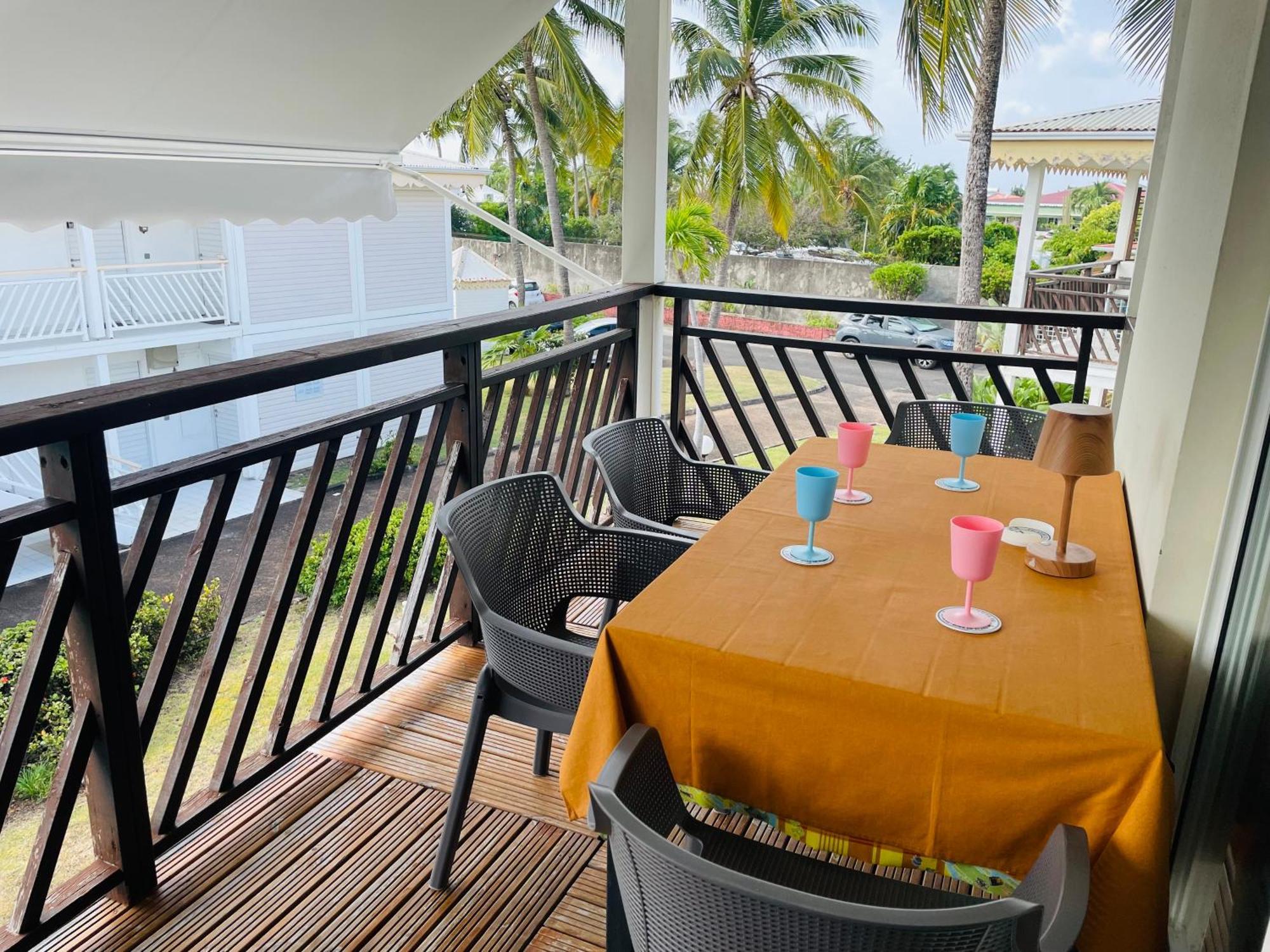 Ticarbets T3 - Residence Manganao - En Bord De Plage Saint-Francois  Dış mekan fotoğraf