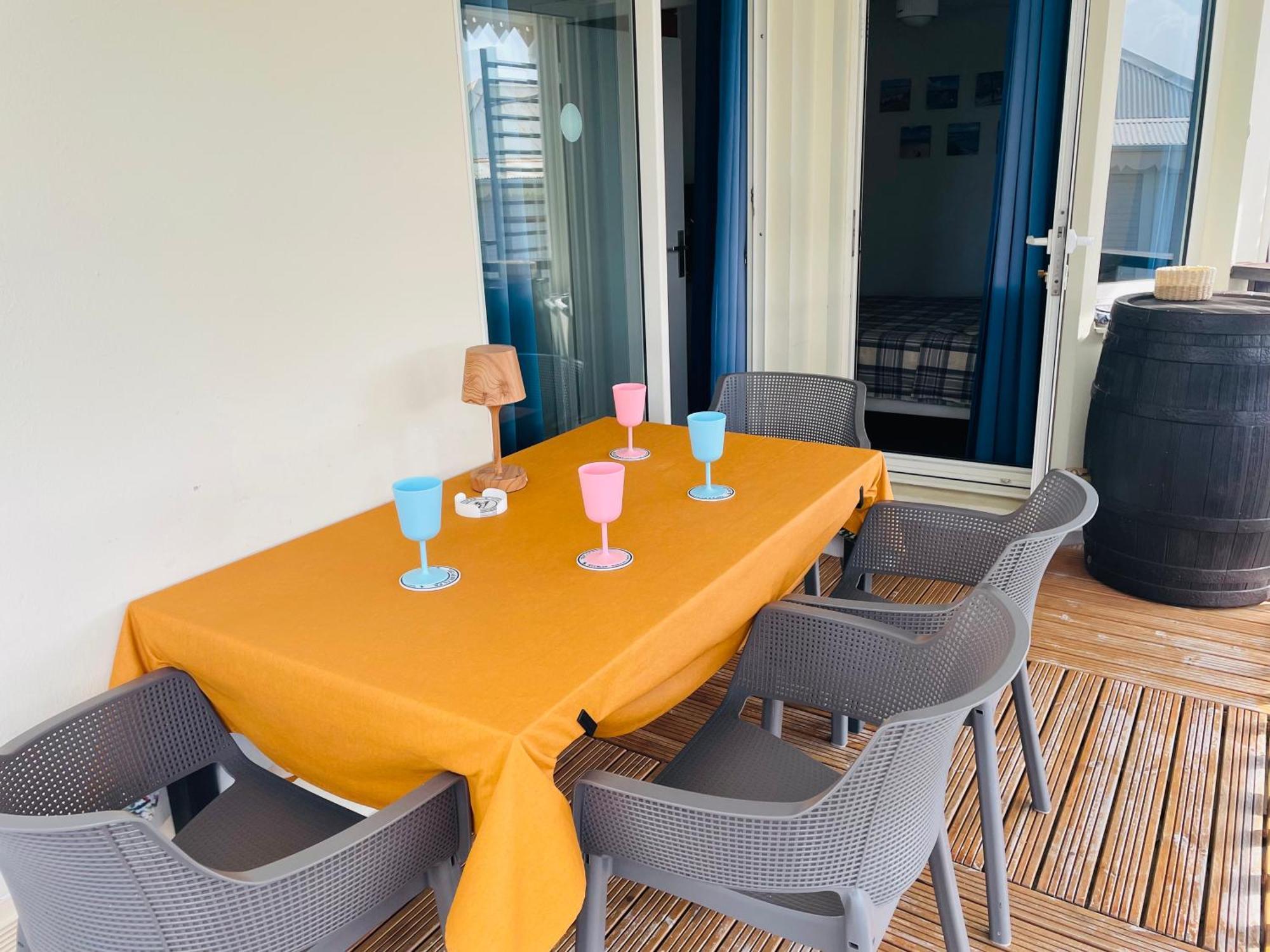 Ticarbets T3 - Residence Manganao - En Bord De Plage Saint-Francois  Dış mekan fotoğraf